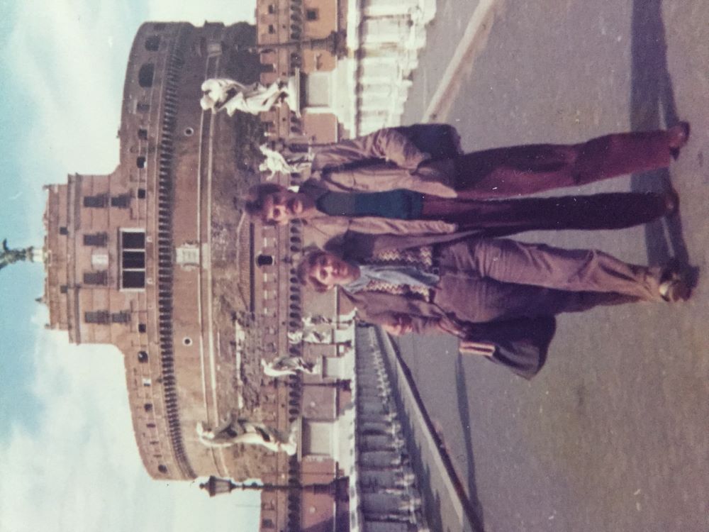 Lorraine and Roger in Rome